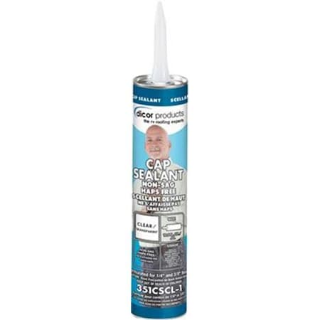 Dicor Dicor 351CSCL1 10.3 oz Clear Sealant; Clear D6J-351CSCL1